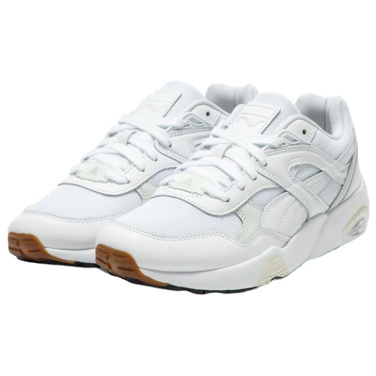 Puma R698 75Y Prm Látka Jednobarevné Svěží Nízké Lifestylové Tenisky Unisex tenisky Bílé 393403-02