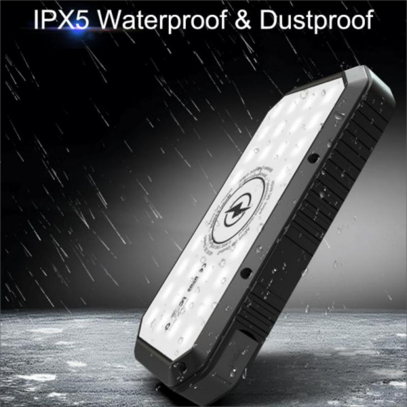 Buy Power Bank+ Solar Charging+ Wireless Charging+LED Light+20000mAh at ...