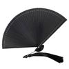Exquisite Solid Color Bamboo Fan Chinese Style Elegant Handheld Fans  Home Decoration