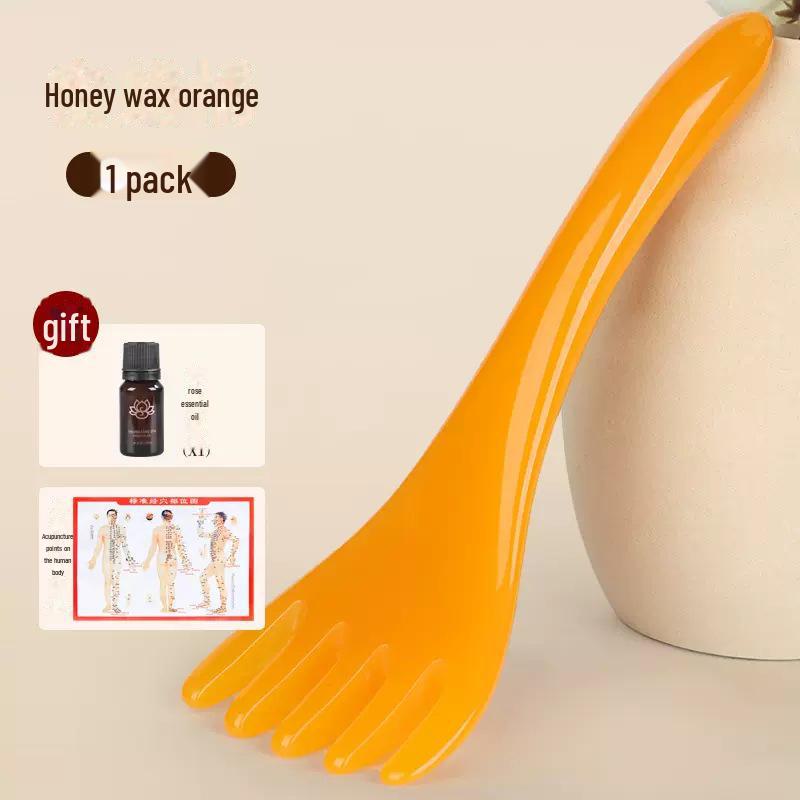 Kopfhautmassagegerät mit fünf Krallen: Akupressur-Kamm zur Entspannung und Dekompression