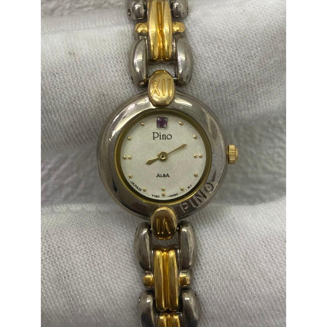 Seiko ALBA Pino Y1500C80 with 1P ruby