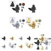 Superhero Series Thermos Black And White Batman Assembly Building Block Toys Diy Educational Game