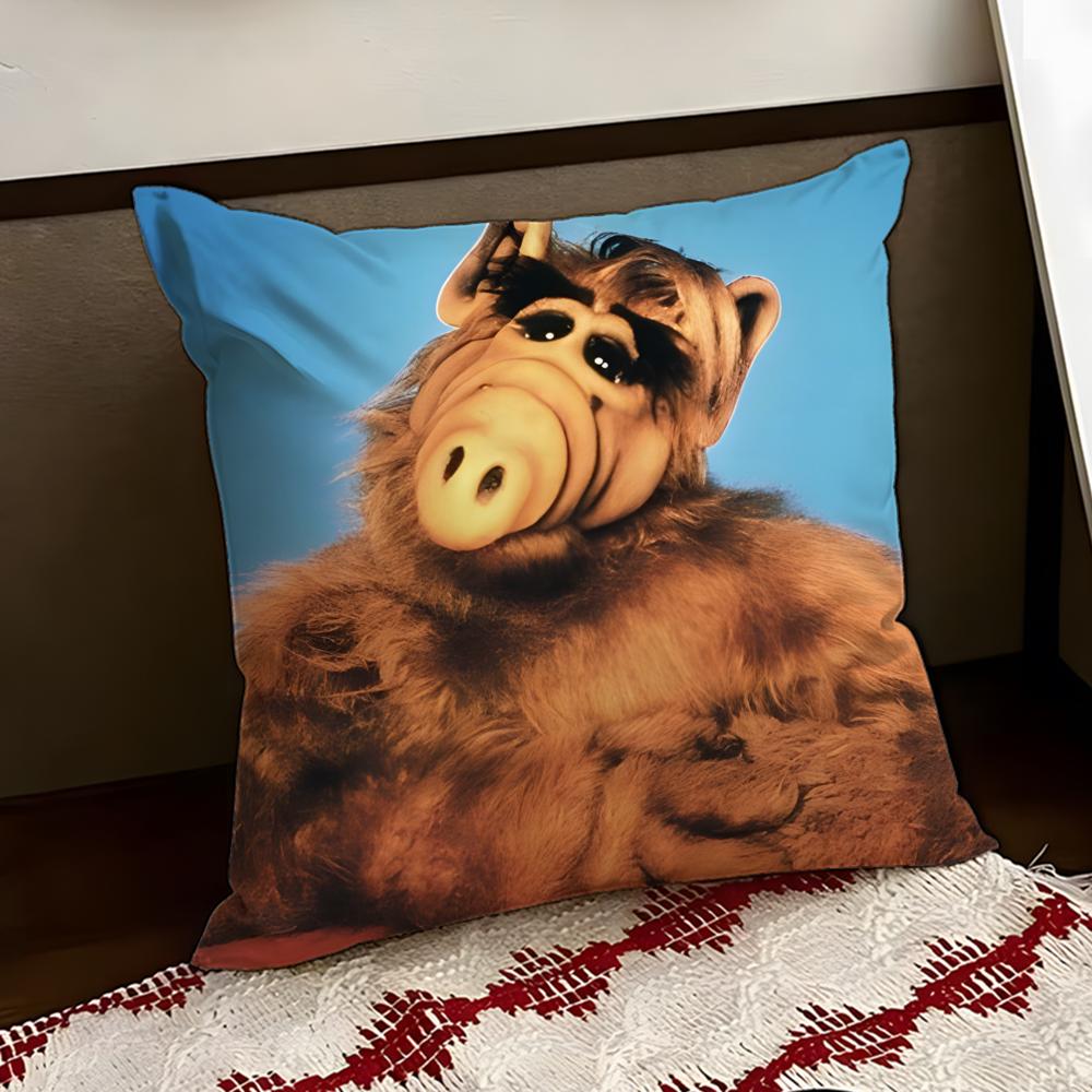 Movie AALF Cushion Cover Reversible Soft Durable Pillow Cover Home  Car MultiScene Use for Daily Comfort