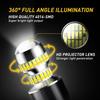 7443 7440 LED Reverse Backup Turn Signal Parking Light Bulbs White 6000K