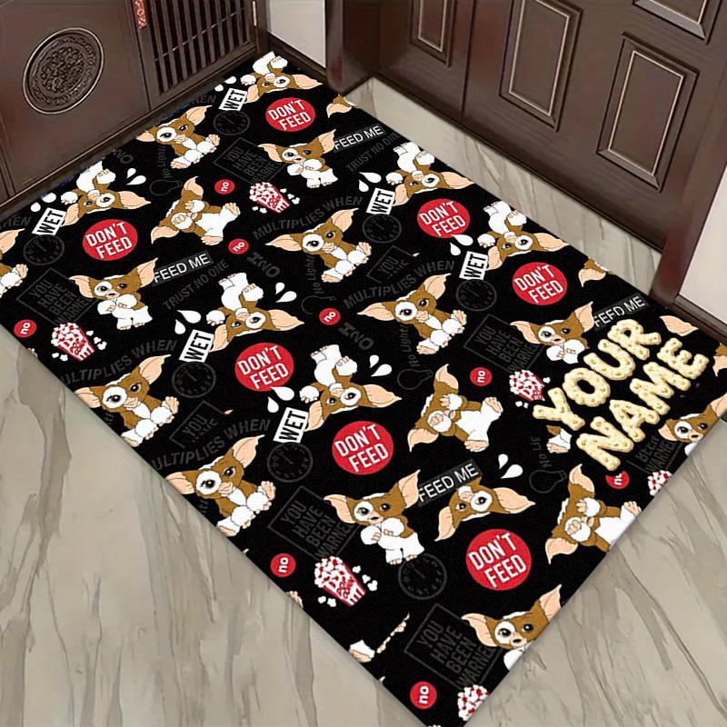 Name Custom Gremlins Carpet Rug for Living Room Bedroom Home Sofa Decoration,Kids play Non-slip Floor Mat
