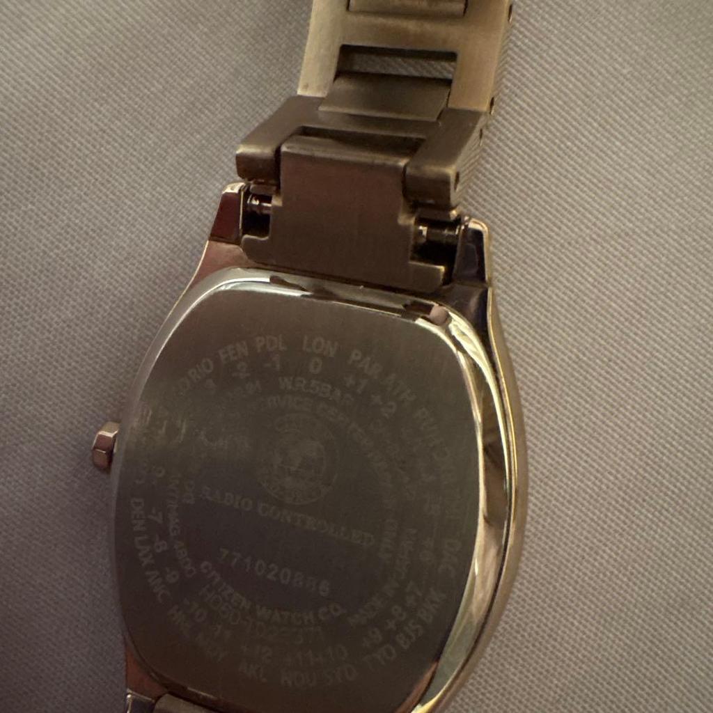 Used CITIZEN Watch Limited Edition Cross Sea