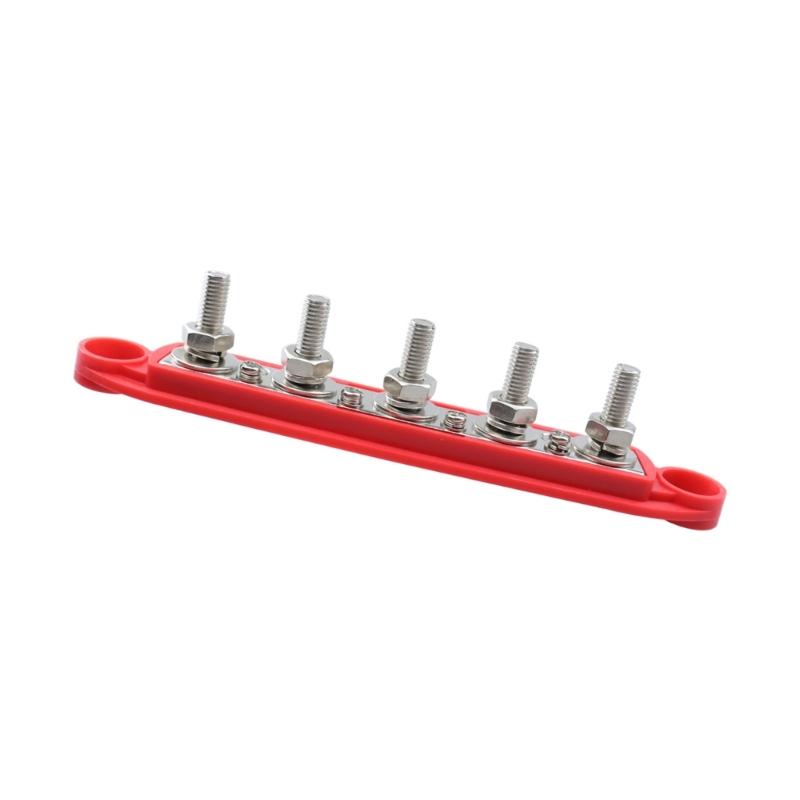 5 Přípojnice bloku rozvodu napájení s krytem 300A pro automobilový průmysl a solární kabeláž (1/4", 5/16", 3/8")