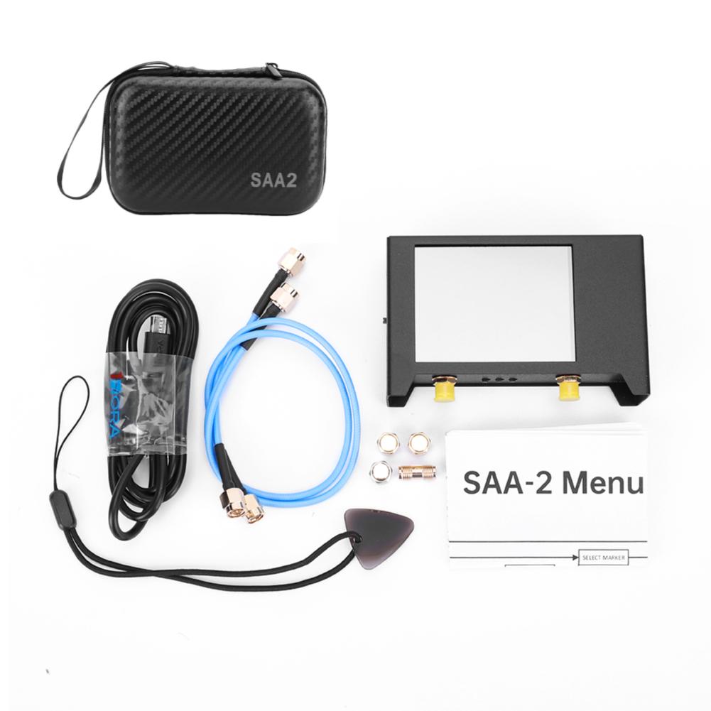 NanoVNA V2 Vector Network Analyzer 2.8Inch Display SAA-2 Handheld Vector Network Analyzer Built-in 2000mAh Battery VNA Analyzer
