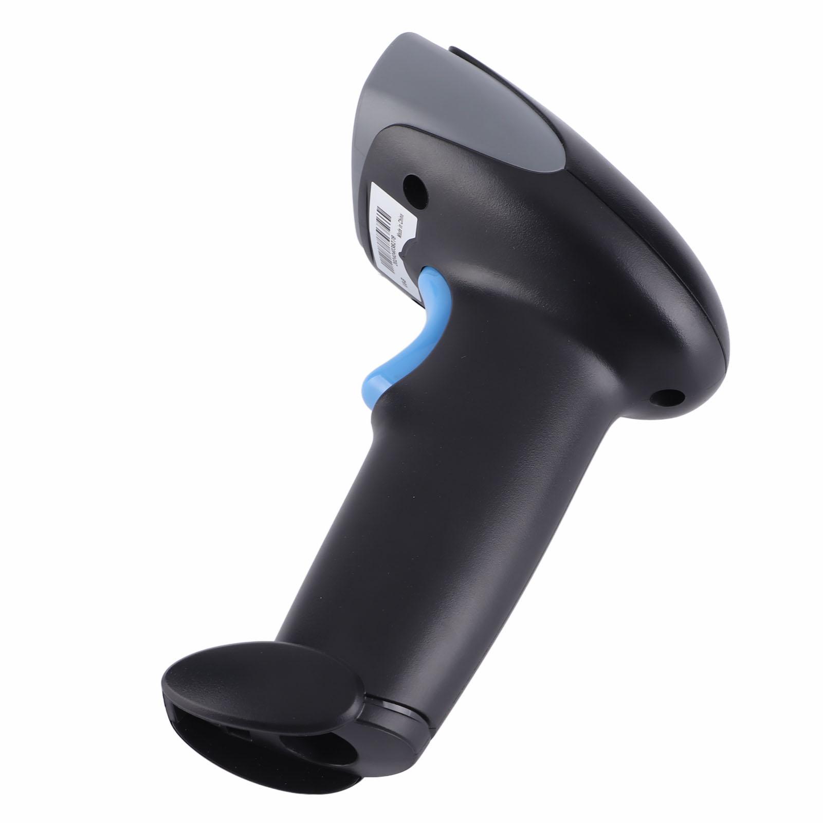 

BT 2.4G Wireless 1D 2D Barcode Scanner Reader Accurate Fast Light Buzzer Alarm QR Code Scanner for Warehouse Delivery