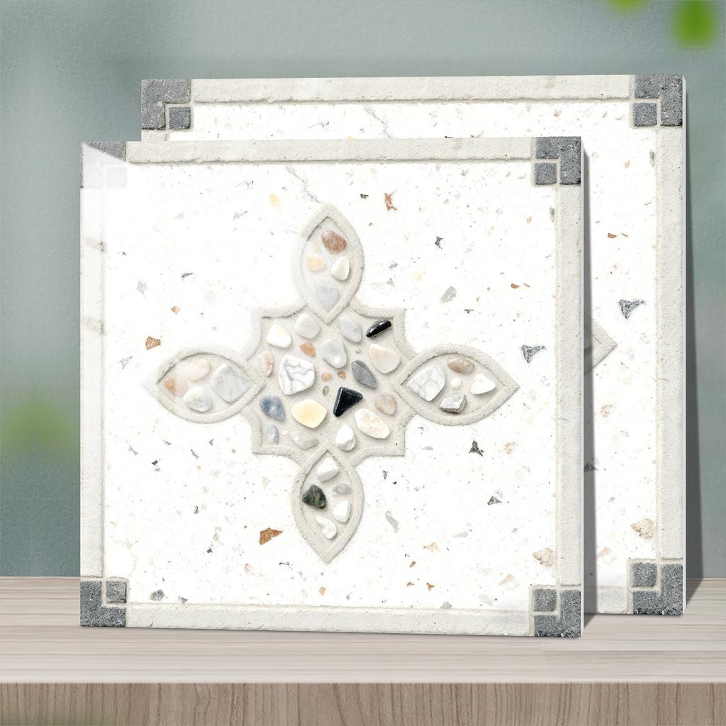 Waterproof 3D Tile Stickers Self-Adhesive PVC Wall Decals - Herringbone & Brick Style for Kitchen Backsplash Decor - Multi Designs