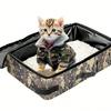 Waterproof Foldable Travel Cat Litter Box: Leak-Proof, Portable & Outdoor-Ready
