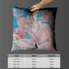 Satoru Gojo Anime Pillow Covers Cartoon Sofa Decorative Home Double-Sided Printing Short Plush Cute Cushion Cover