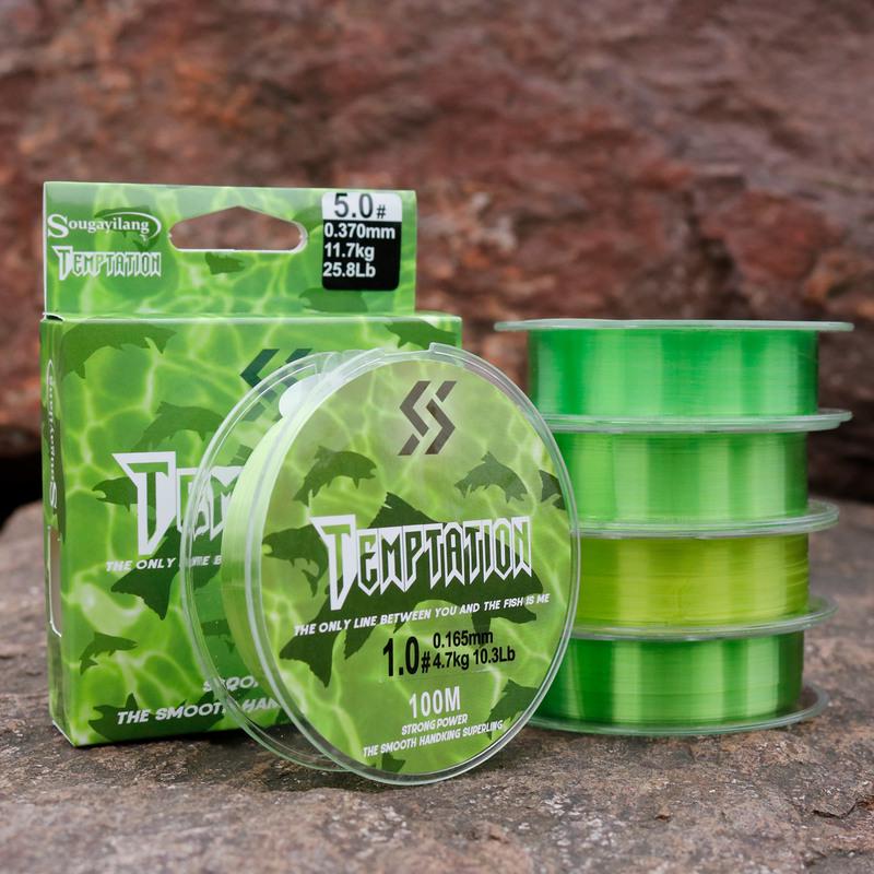 Angelschnur 100M Nylon Meeresangelschnur Bootsangeln Schwimmschnur Linha De Pesca Karpfen Angelschnur