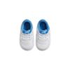 New Nike Air Force 1 Slip Resistant Cushioning Abrasion Resistant Low Top Toddler Shoes White Blue Infant And Toddler DQ0364-101