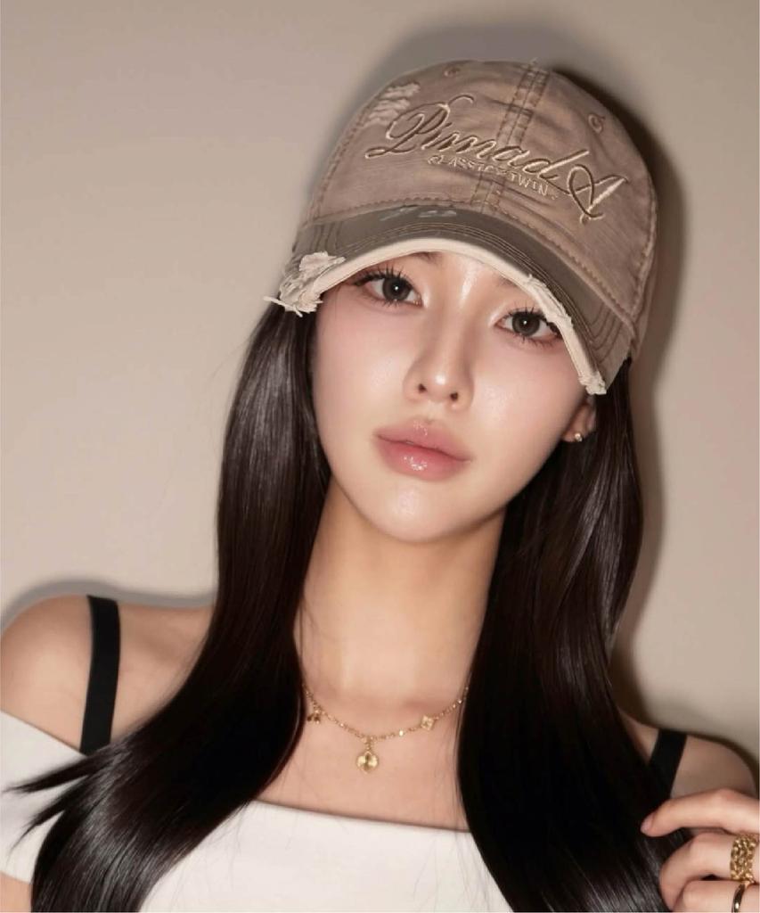 Pimadajiwin Crazy Damaged Washed Ball Cap_4 Colors