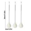 Silicone Bottle Brush 3 Pieces Foldable Bottle Cleaner With Long Handle Household Cleaning Tool For Baby Feeding Breast Pump