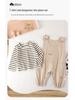 Baby-Latzhosen-Set im koreanischen Stil: Frühling/Herbst für Jungen & Mädchen