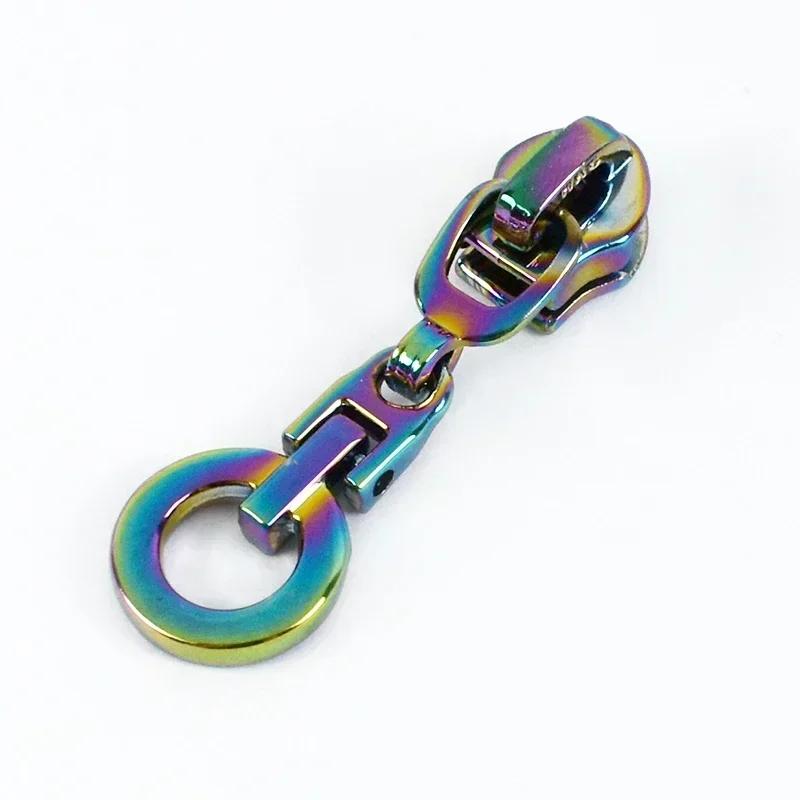 5/10/20Pcs 5# Zipper Slider for Nylon Zippers Zip Head Puller Lock Bag Clothes Purse Tailor Repair Kit DIY Sewing Accessories