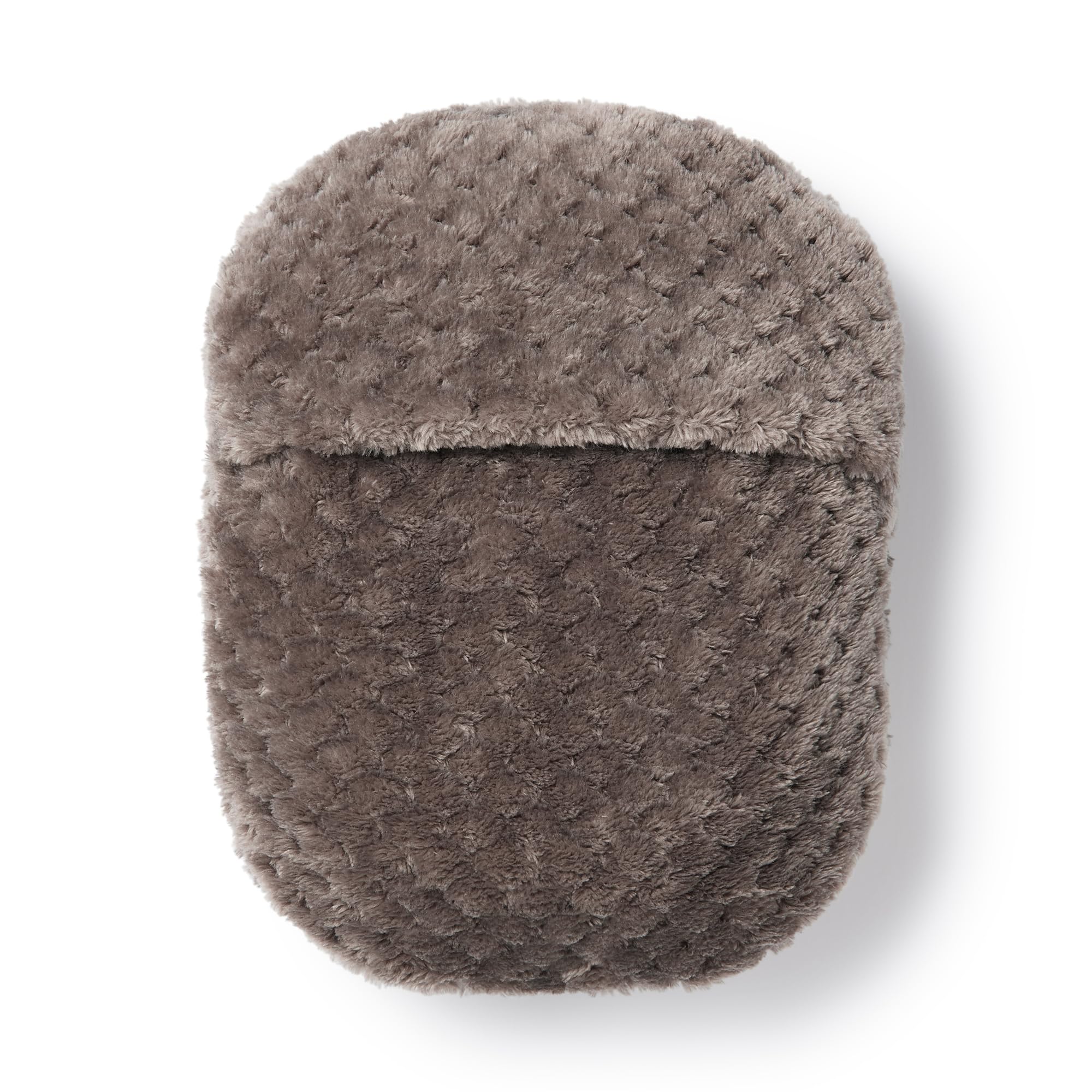 

MUJI Warm Fiber Pique Hot Water Bottle 24 x 20 12826422 Cover, Small, Brown, Approx. cm,