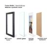 14pcs 4x6 Inch Picture Frames, Wooden Photo Frames Without Mat ,Tabletop or Wall Display for Prints, Paintings, Poster