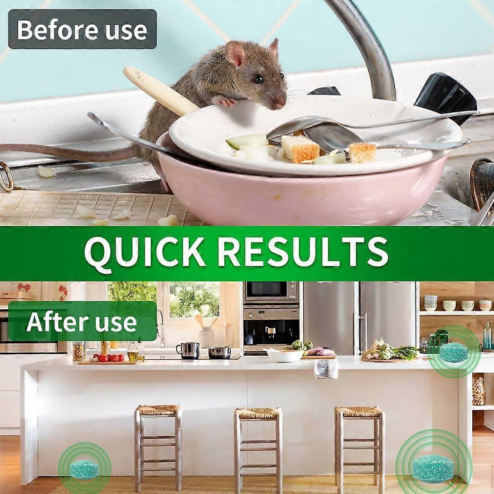 Rodent Mouse Repellent Peppermint Oil, 14pcs Moth Balls for Mice Rats Deterrent
