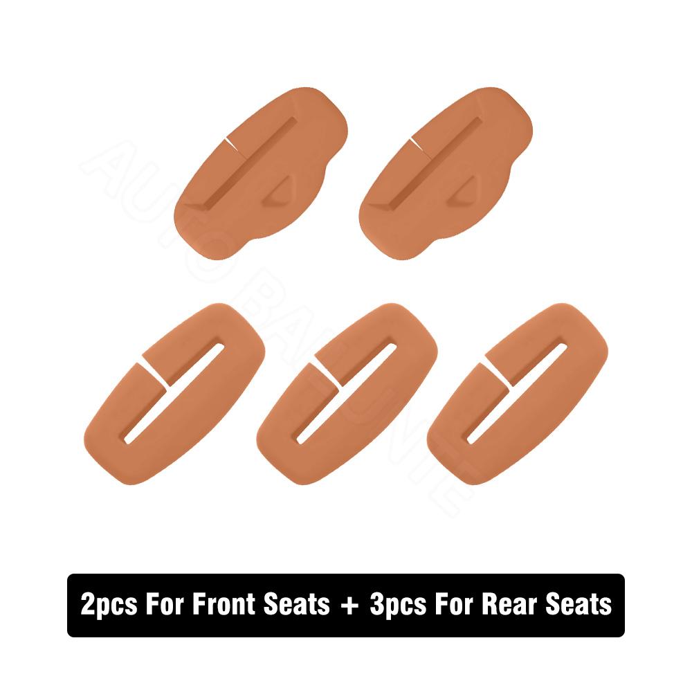 Car Seat Belt Buckle Protector Cover For BMW X7 2019 2020 2025 2025 2025 2025 2025  Anti-collision Soft Silicone Car Accessories