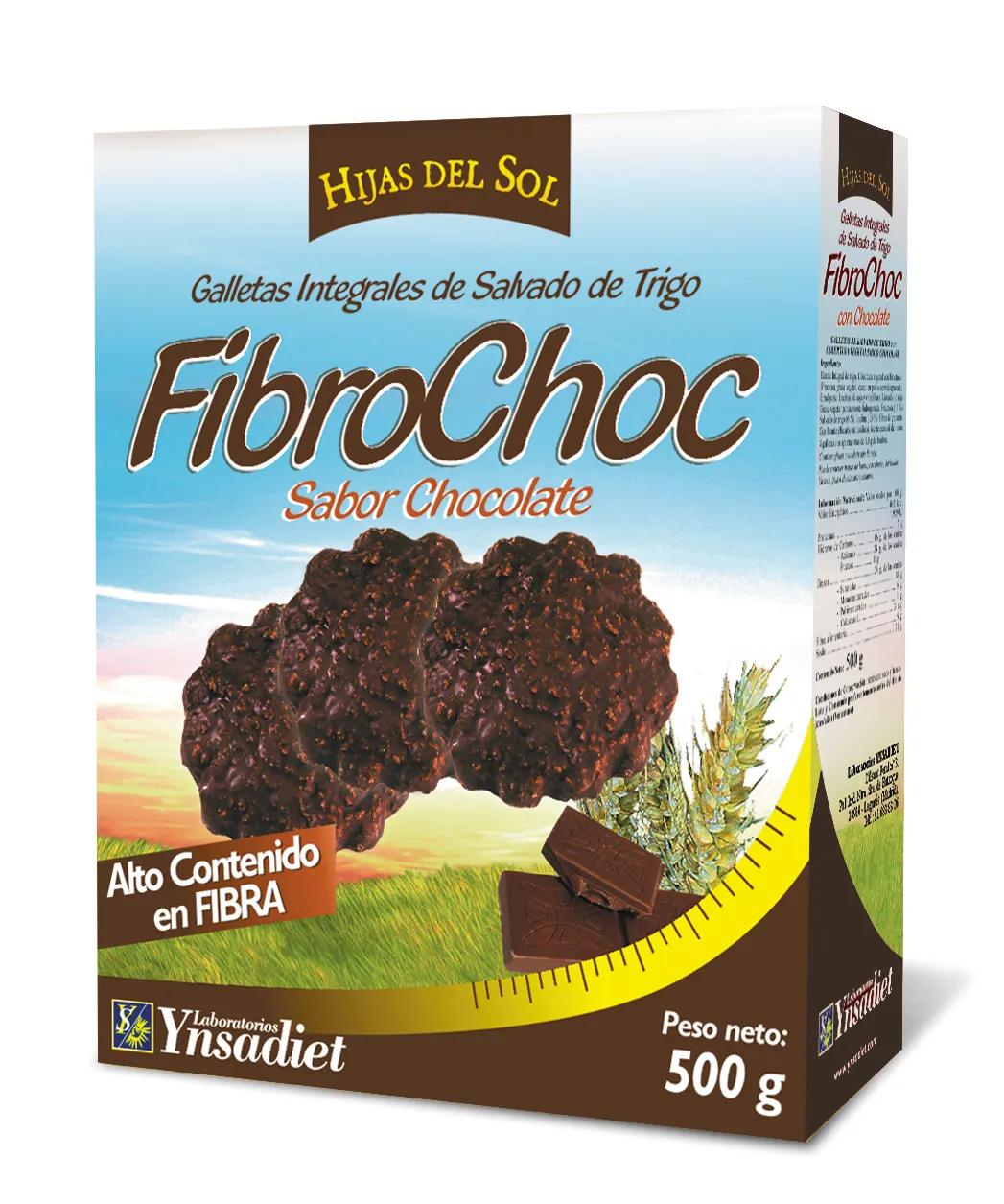 Ynsadiet Fibrochoc Цельнозерновое печенье 500г