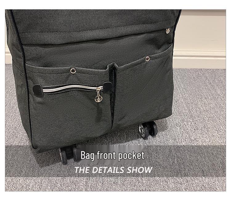 Universal Wheel Carry-on Trolley Bag: Lightweight Travel Luggage for Mother and Child