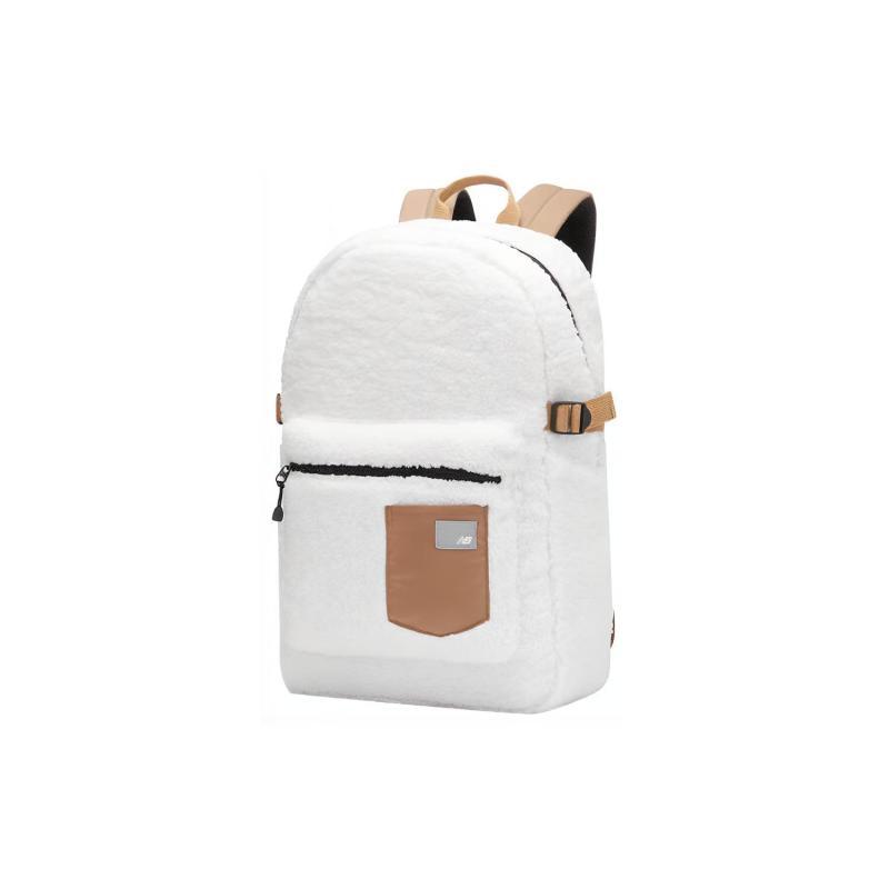 New Balance Fabric Backpack Regular Unisex White New Balance LAB24001-IV