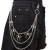 Fashionable Multi Layer Pants Chain Belt Pendant for Versatile Styling and Enhancing Outfit Appeal Rust Resistant Metal