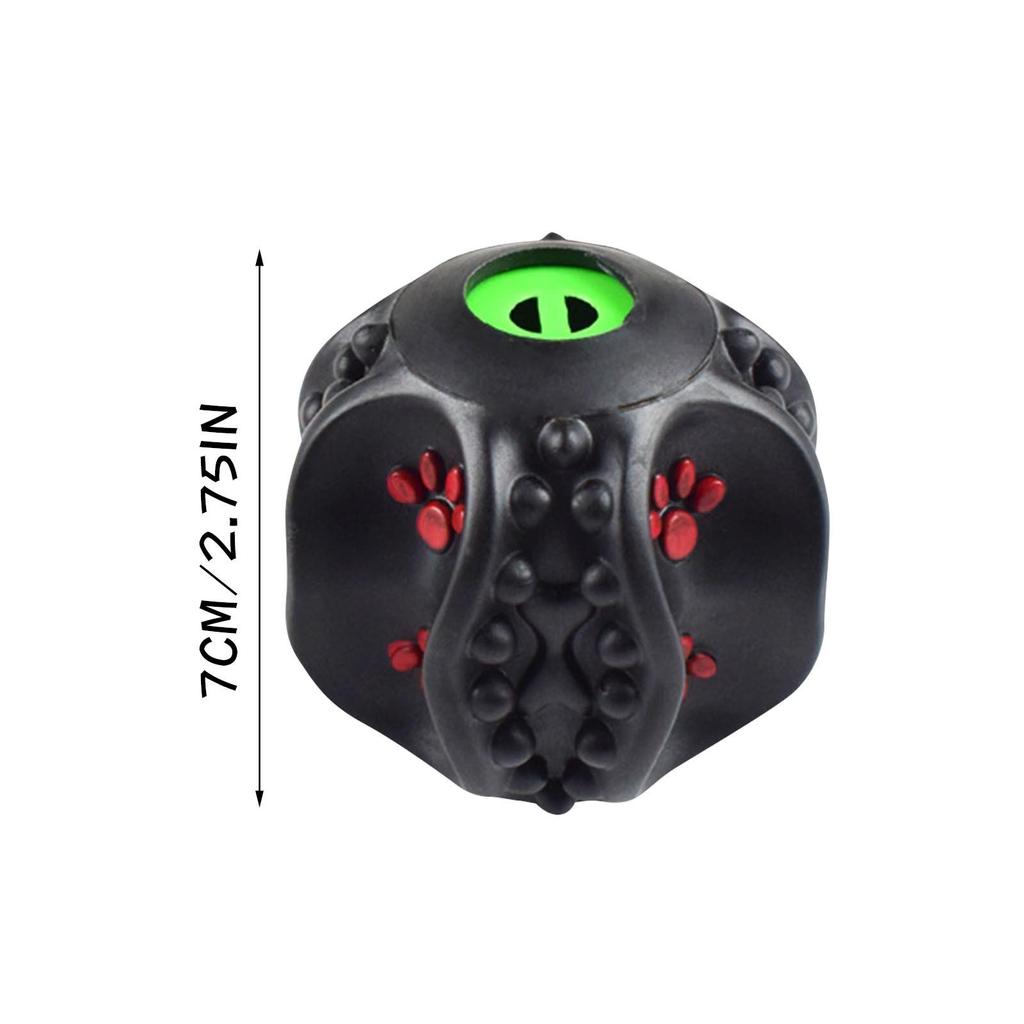 Curved Spherical Sounding Strange Call Leakage Food Ball Dog Educational Molar Dog Toy