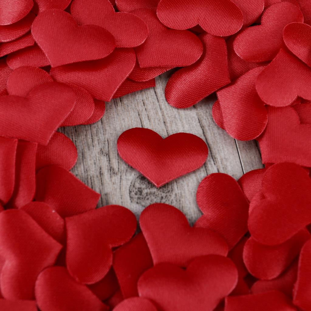 100Pcs Heart Cut Paper Confetti Assorted Colors 35Mm Wedding Favors Table Decoration Scrapbooking Photo Album Craft Supply