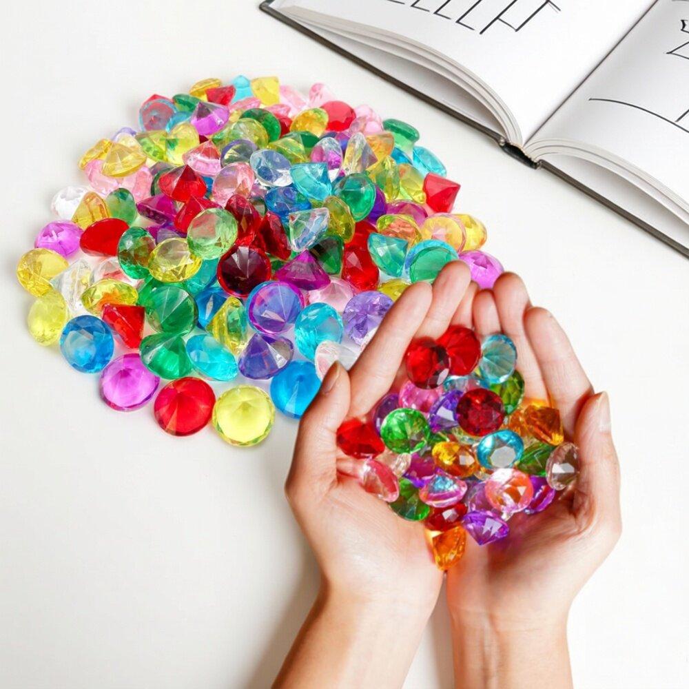 20Pcs 19Mm Diameter Crystal Glass Diamond Beads Feng Shui Sphere Home Vase Decor Wedding Diy Craft Beautiful Ornament Gift