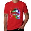 Astronaut Raccoon T-Shirt Short sleeve tee quick-drying blacks t shirts