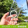 Pro Sony Xperia 1 VIII Pouzdro Jednoduché Magnetické Průhledné TPU Měkký Silikonový Kryt Pro Sony Xperia 1 VIII Skořápka Nárazuvzdorný Nárazník