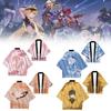 Wanderer Impact Genshin Ganyu Cosplay Costumes Kimono Cloak Party Halloween
