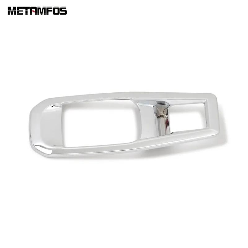 Gear Shift Box Cover For Peugeot 3008 GT 2016- /4008 2016-/5008 2017- Chrome Handbrake Trim Interior Accessories