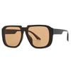 New Retro Pilot Square Sunglasses For Women Men Fashion Vintage Luxury Brand UV400 Sun Glasses Shades