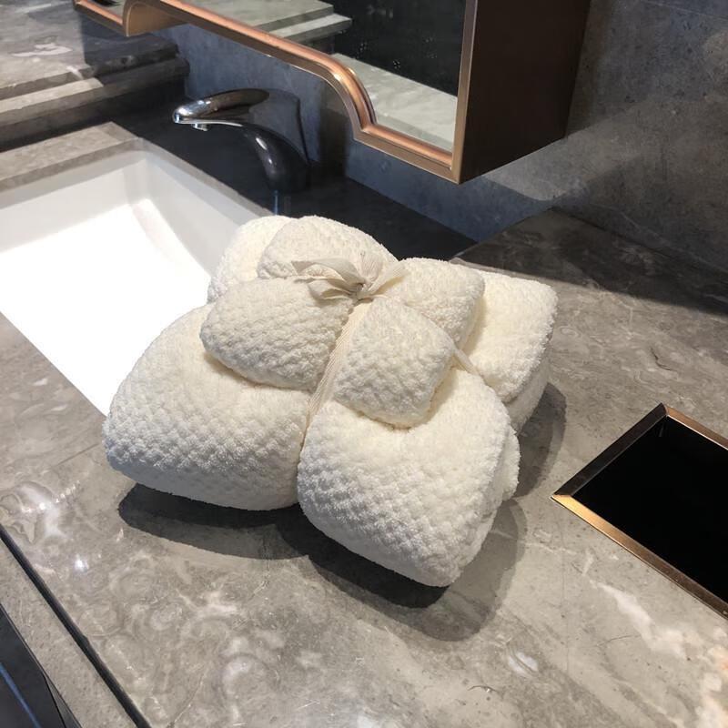 SEE KEAN Coral Fleece Absorbent Towel Set