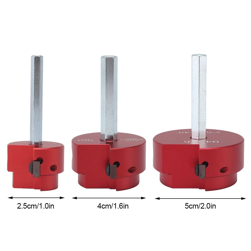 Aluminum Alloy Pipe Reamer Kit 1 Inch/1.5 Inch/2 Inch PVC Socket Saver Fitting Saver Water Lines