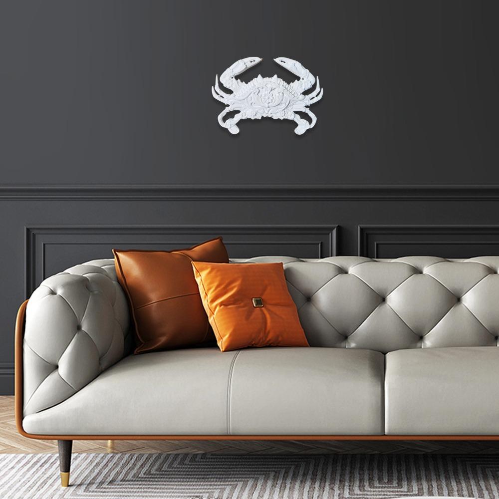 Crabs 3D Resin Crafts Silicone Mold Fish Gypsum Mold New Silicone Molds  Home Decoration