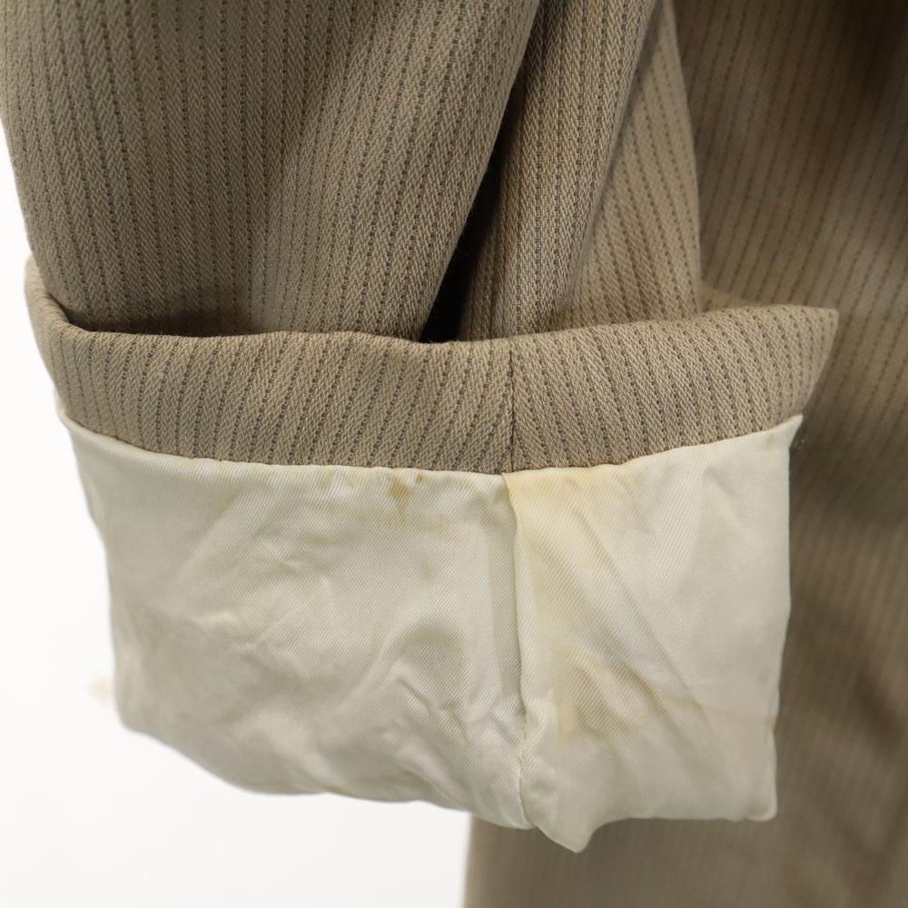 GIVENCHY 90s Old Striped Pattern suit Setup Beige Men's Used
