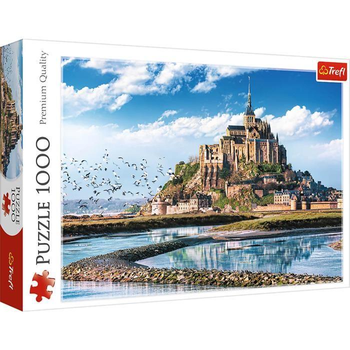 Puzzle 1000 pièces : Mont Saint-Michel, France