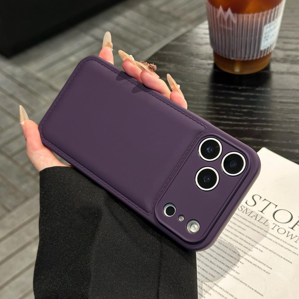 Luxury Solid Silicone Soft Shockproof Phone Case for iPhone 17 16 15 14 13 Pro Max Bumper Armor Candy Bright Color Airbag Cover