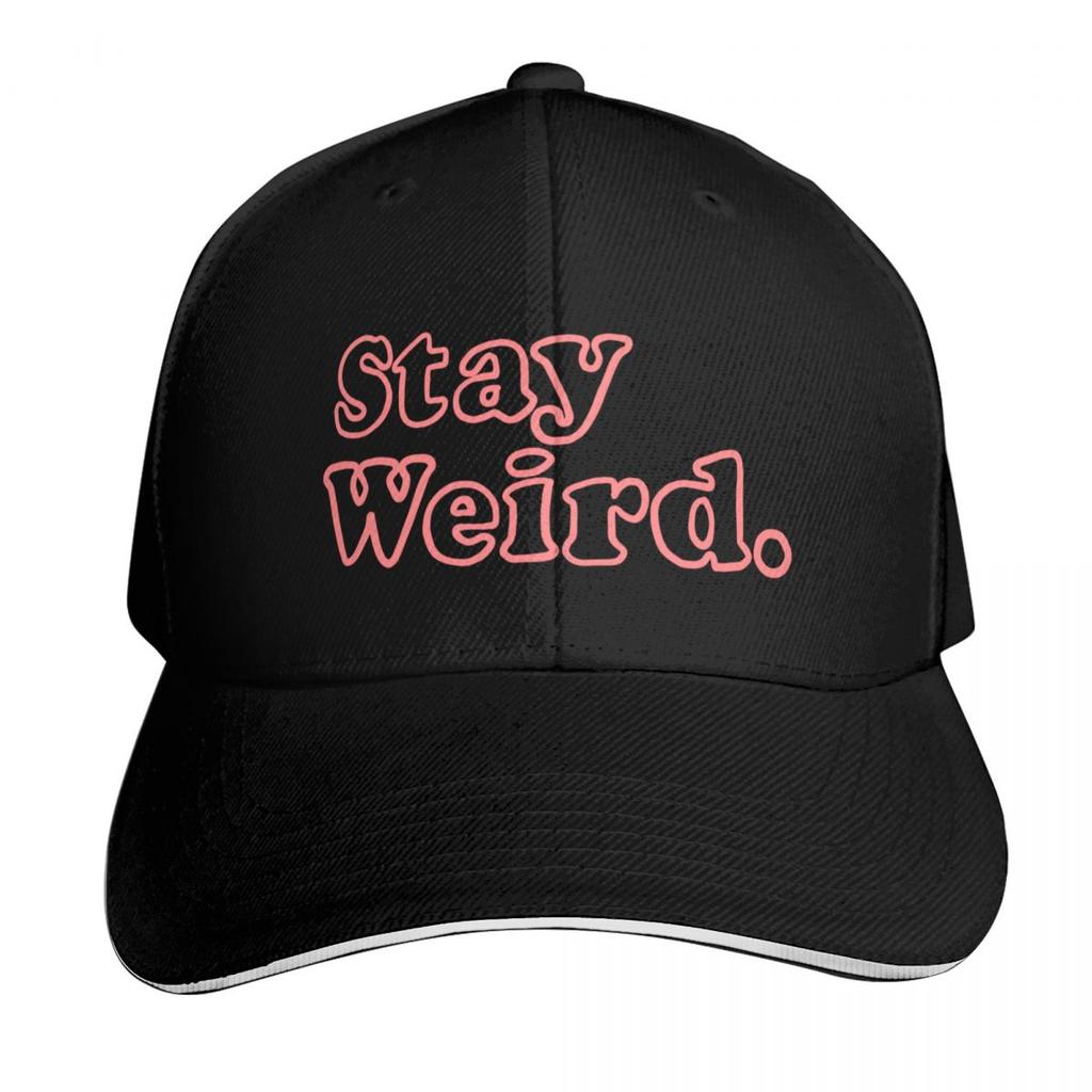 Stay Weird (pink) Baseball Cap Hats for Unisex Cosplay Party Hat Brand Unisex Cap Womens Golf Clothing Unisexs
