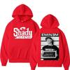 European and American Men's Hooded Sweatshirt Rapper Eminem Print Adult Outdoor Street Casual Warm Long-sleeved Sweatshirt