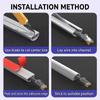 1Pc 5M Anti-Extrusion Floor Cord Cover Self-Adhesive Power Extension Wiring Duct Cable Protector Home Outdoor Wire Organizer