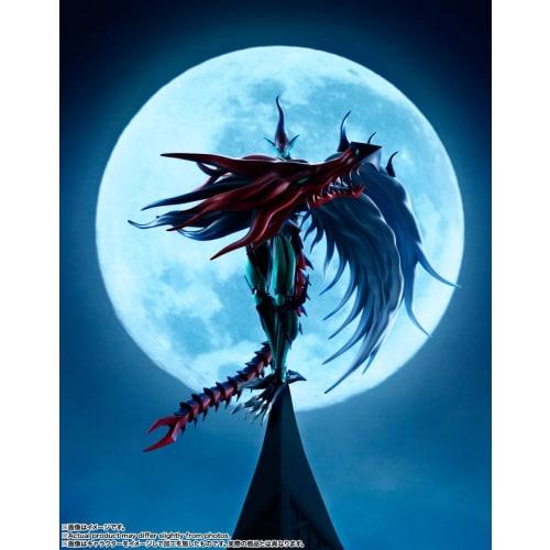 TAMASHII NATIONS S.H. MonsterArts Yu-Gi-Oh! Duel Monsters GX Elemental Hero Flame Wingman, Approximately 190mm PVC & ABS Painted Action Figure