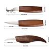 Wood Carving Tool Non Slip Handle Engraving Cutter 10 Pieces Kit Wood Carving Set With Storage Bag For DIY Lovers Beginners