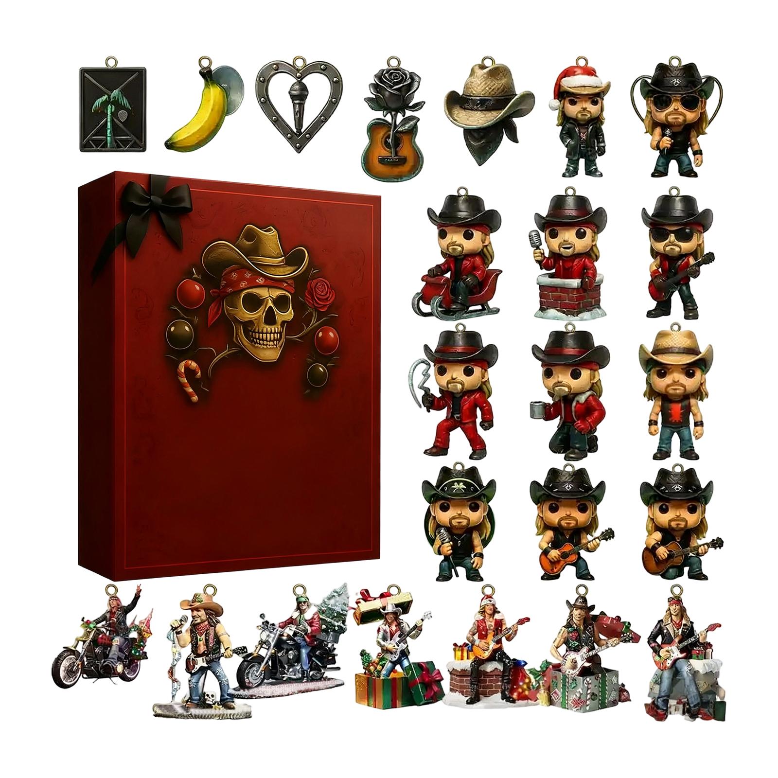 

Christmas Arrival Calendar, Spend A Happy Christmas Countdown Together, 24 Acrylic One Size